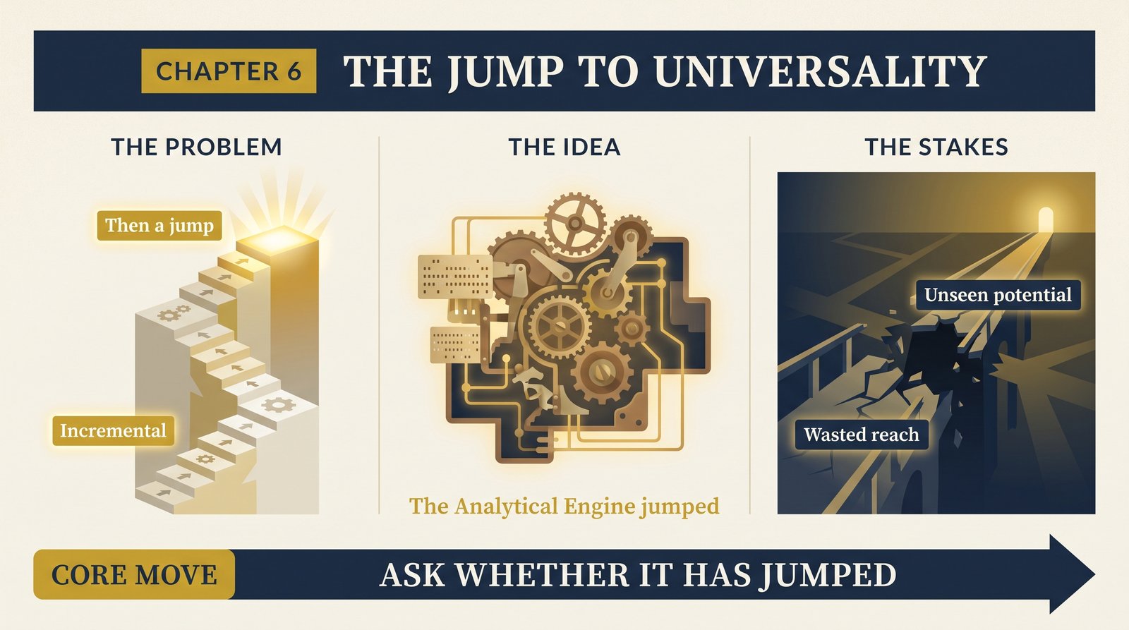 ch-06-jump-to-universality overview infographic