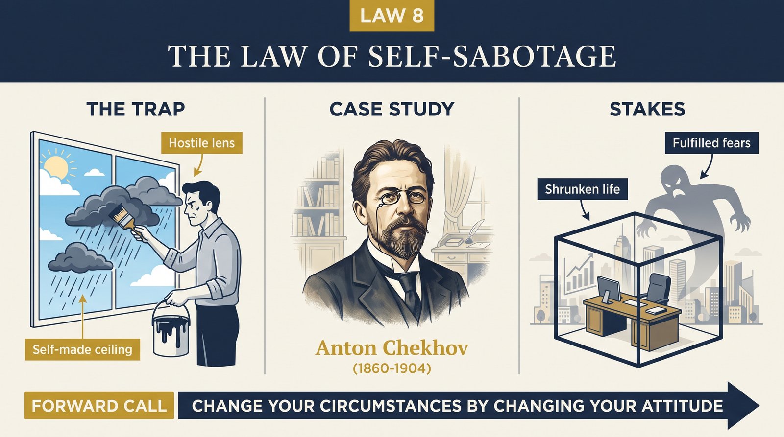 law-08-self-sabotage overview infographic