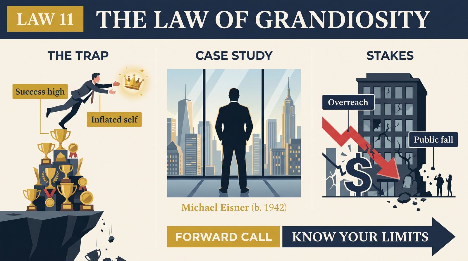 law-11-grandiosity overview infographic