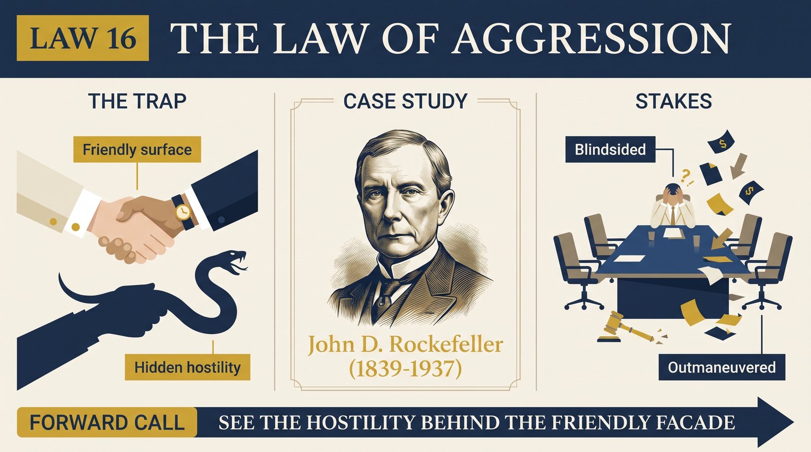 law-16-aggression overview infographic