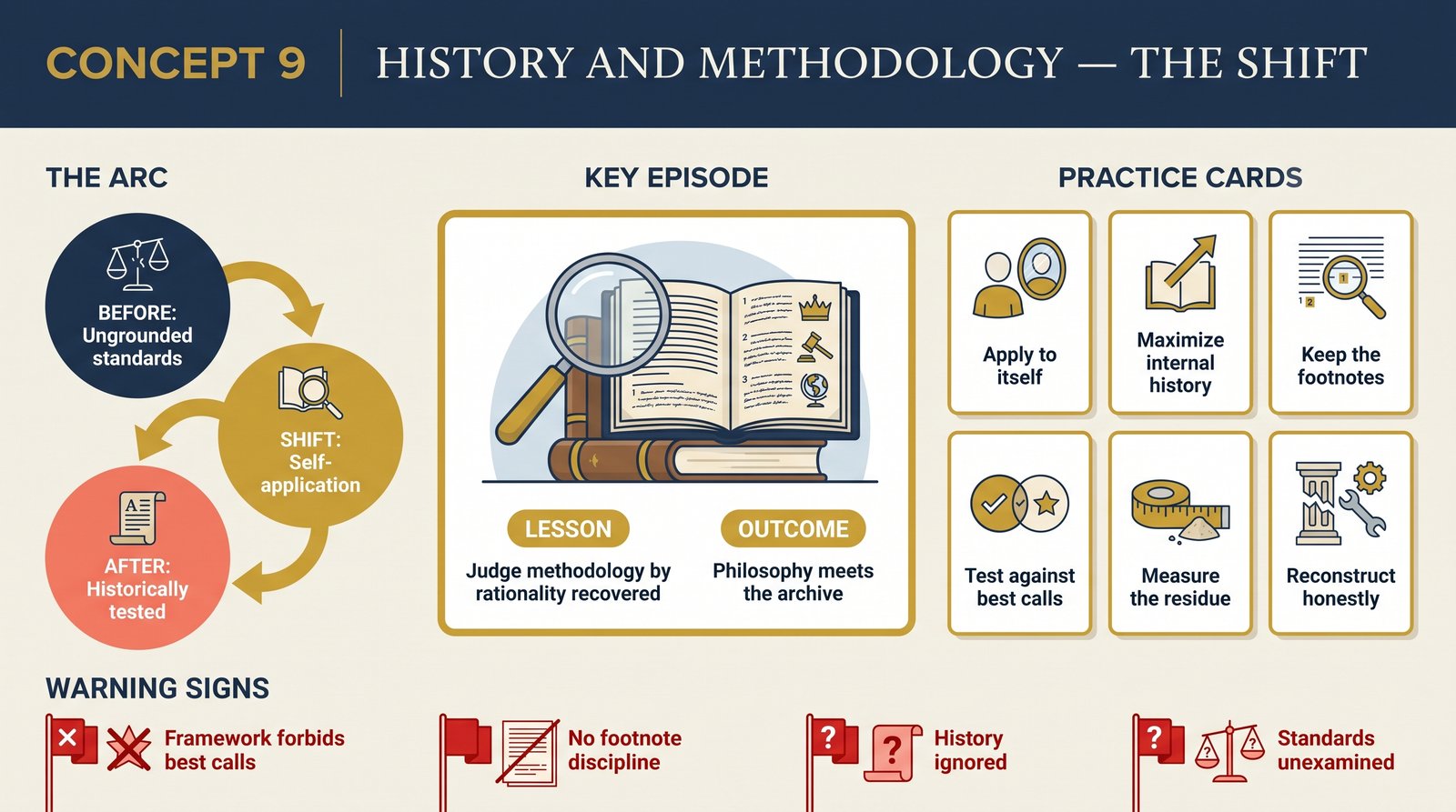concept-09-history-and-methodology transformation infographic